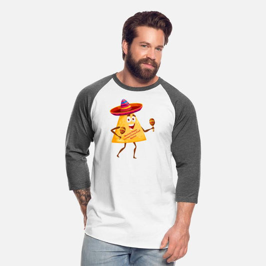 Mexican Happy Cartoon Funny Food Nachos Character
