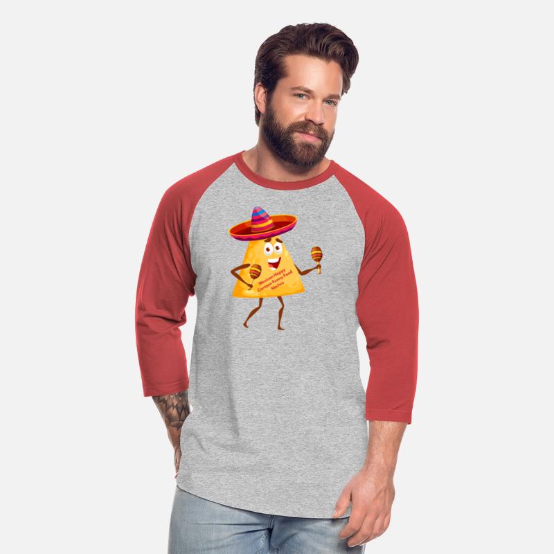 Mexican Happy Cartoon Funny Food Nachos Character