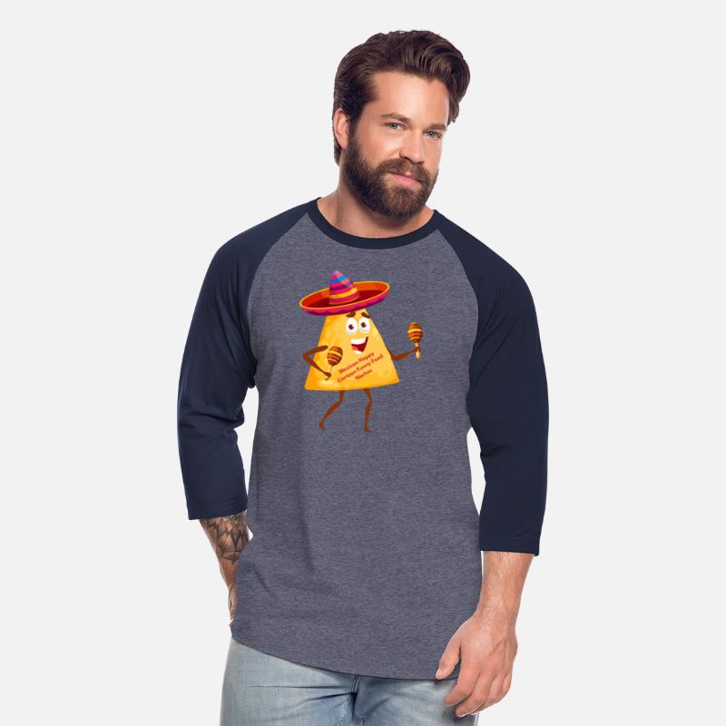 Mexican Happy Cartoon Funny Food Nachos Character