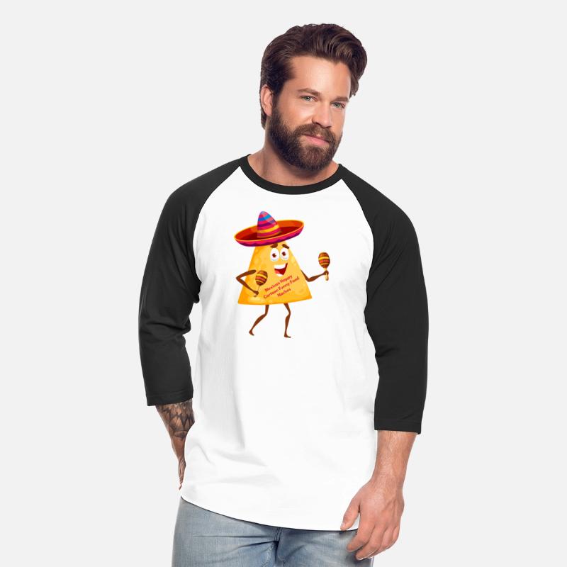 Mexican Happy Cartoon Funny Food Nachos Character