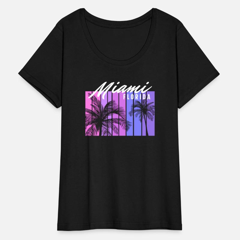 Miami Florida South Beach 80S Vaporwave