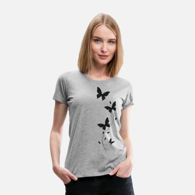 Minimal Butterfly Tattoo Style Artwork