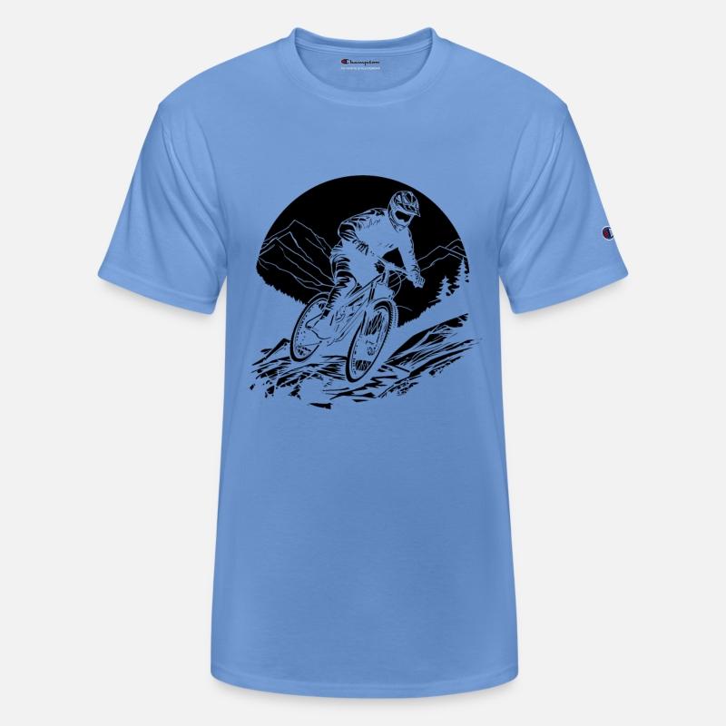 Mountain Biker Graphic