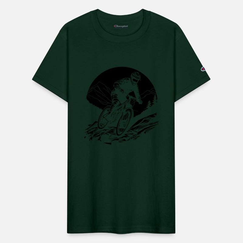 Mountain Biker Graphic