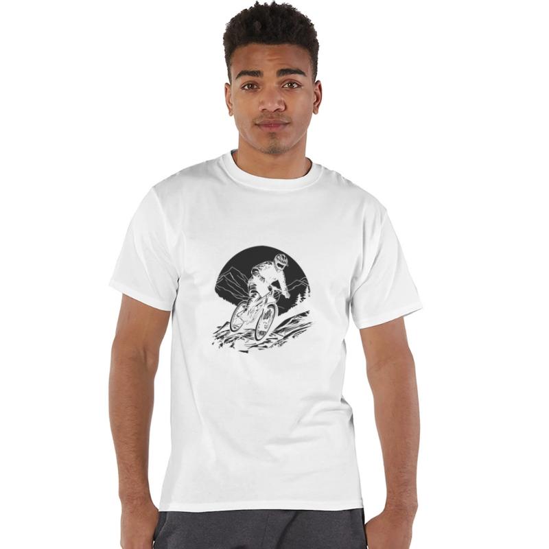 Mountain Biker Graphic