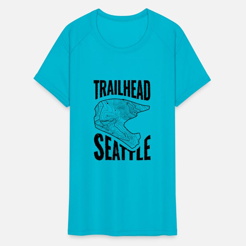 Mountainbike T-Shirt Trailhead Seattle