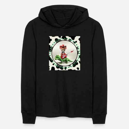 Mouse on Lizard Playing Guitar