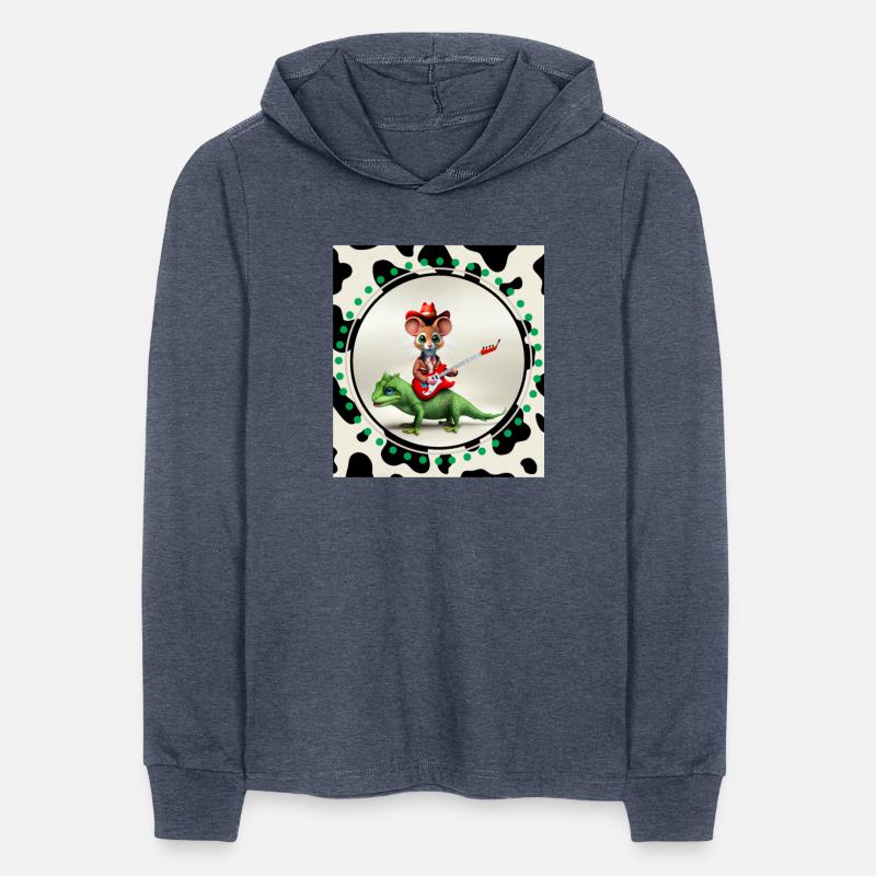 Mouse on Lizard Playing Guitar