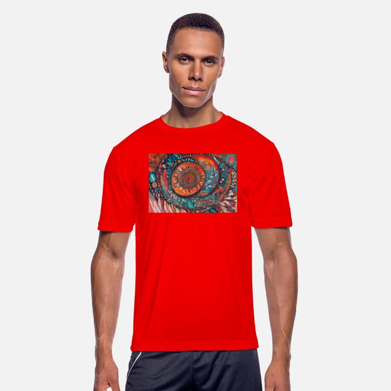 multi color modern print