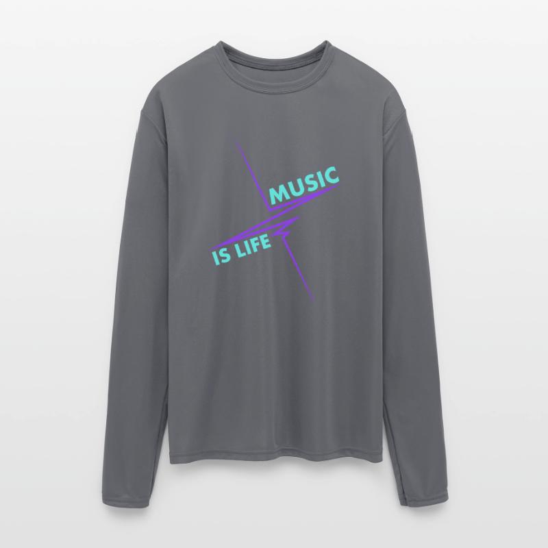 Music is my Life Love Saying Party Pulse Heartbeat