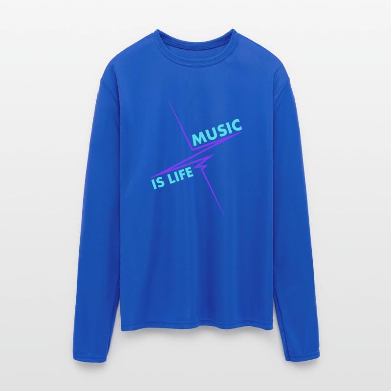 Music is my Life Love Saying Party Pulse Heartbeat