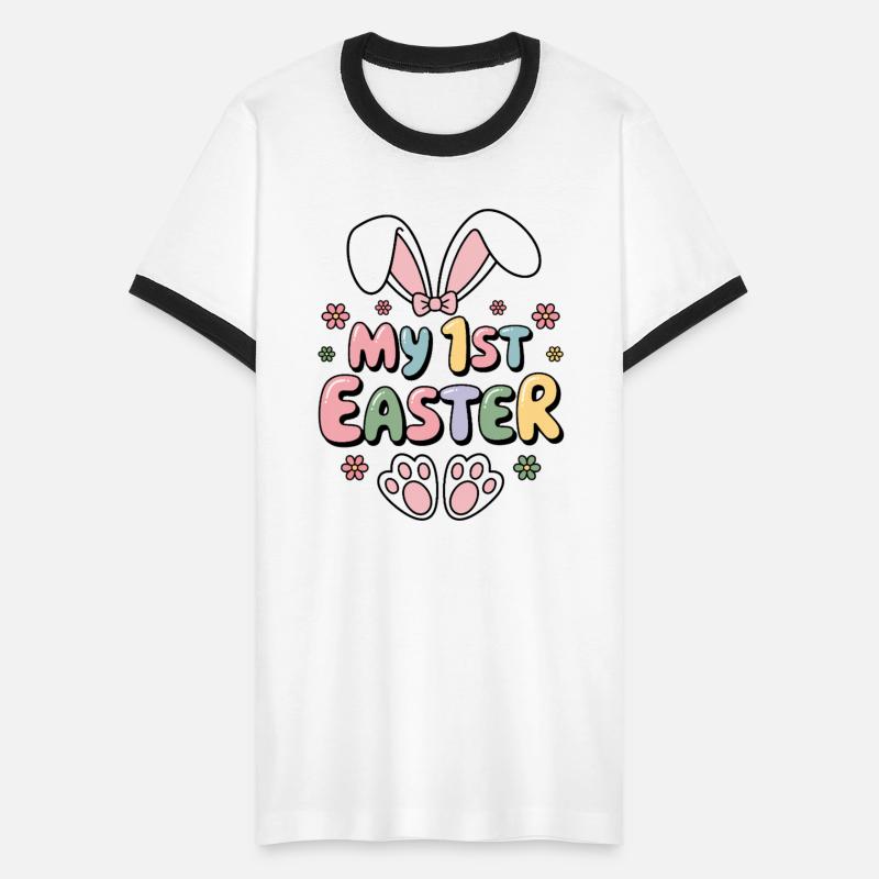 My 1st Easter" Pastel Bunny Ears Design