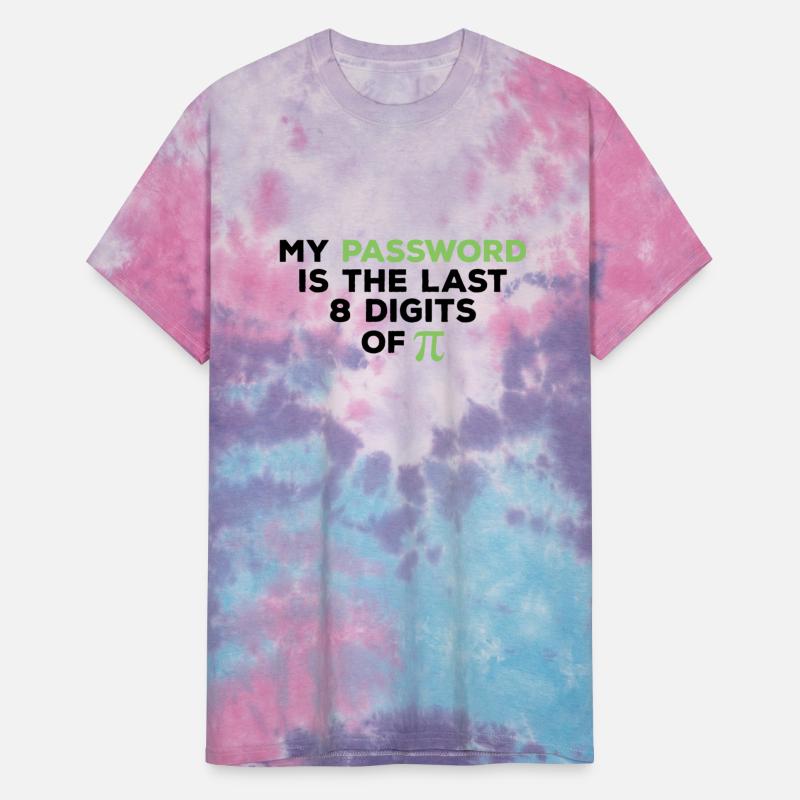 My password is the last eight digits of the Pie