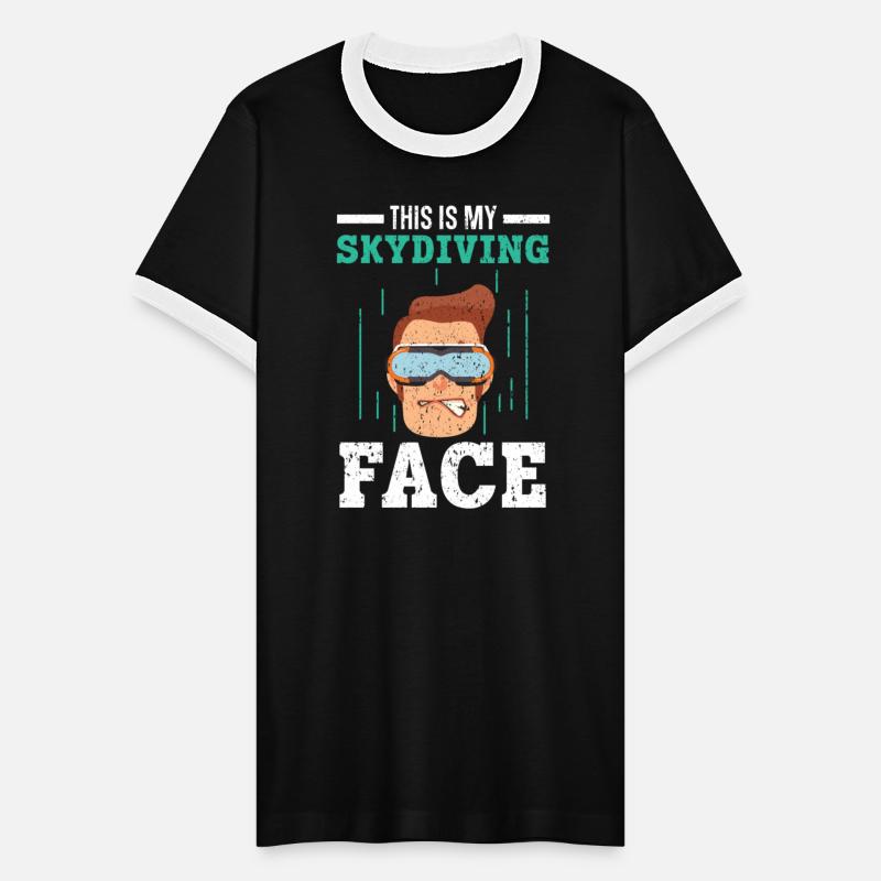 My Skydiving Face Skydive Parachuting Skydiver