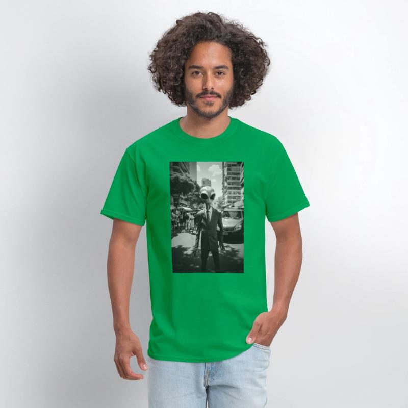 Mysterious Alien in a Suit: Photo Rio de Janeiro