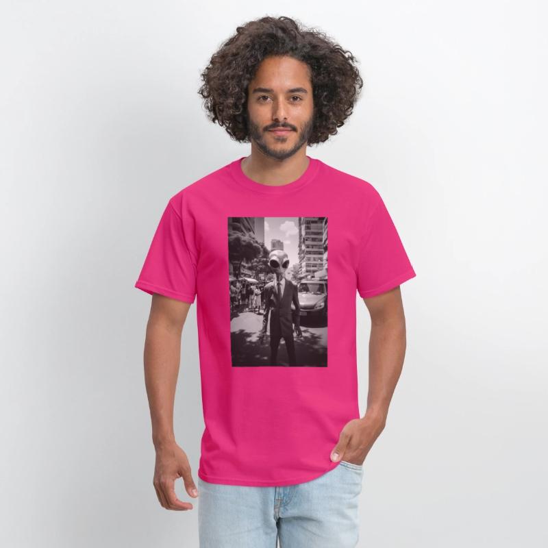 Mysterious Alien in a Suit: Photo Rio de Janeiro