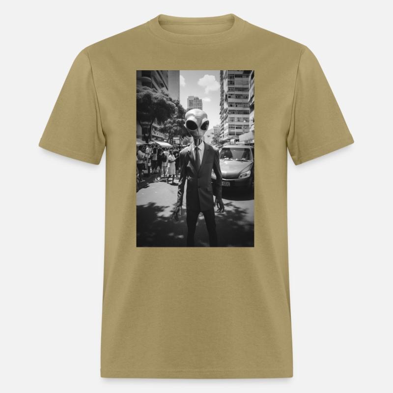 Mysterious Alien in a Suit: Photo Rio de Janeiro