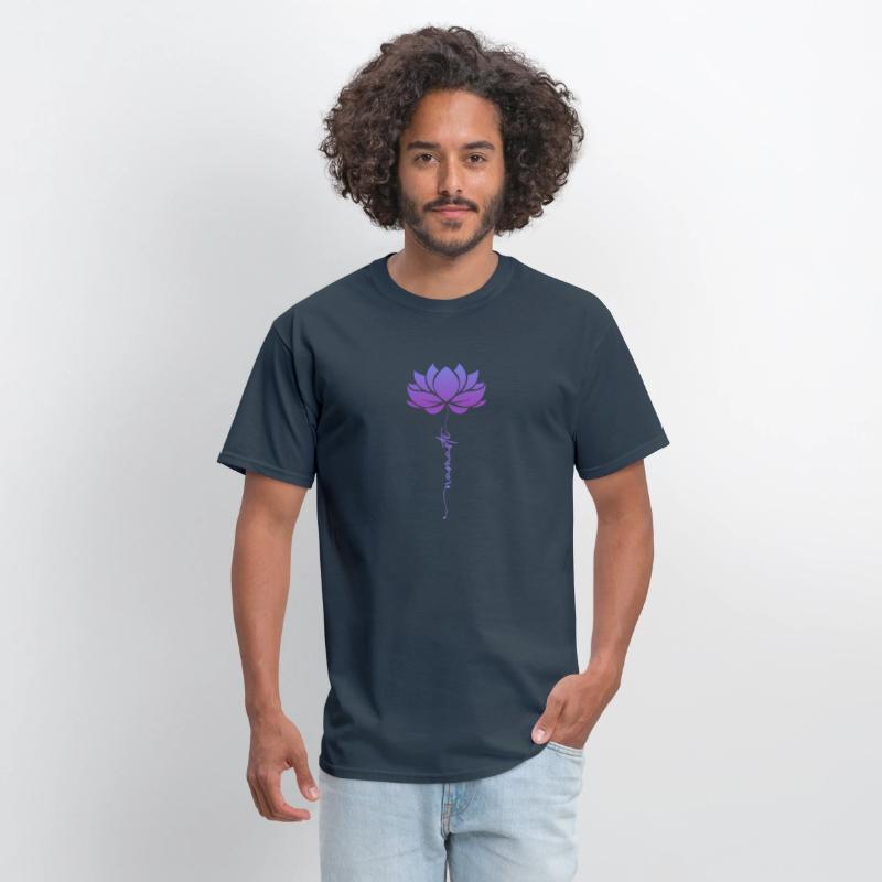 Namaste, Flower Yoga Tee Meditation