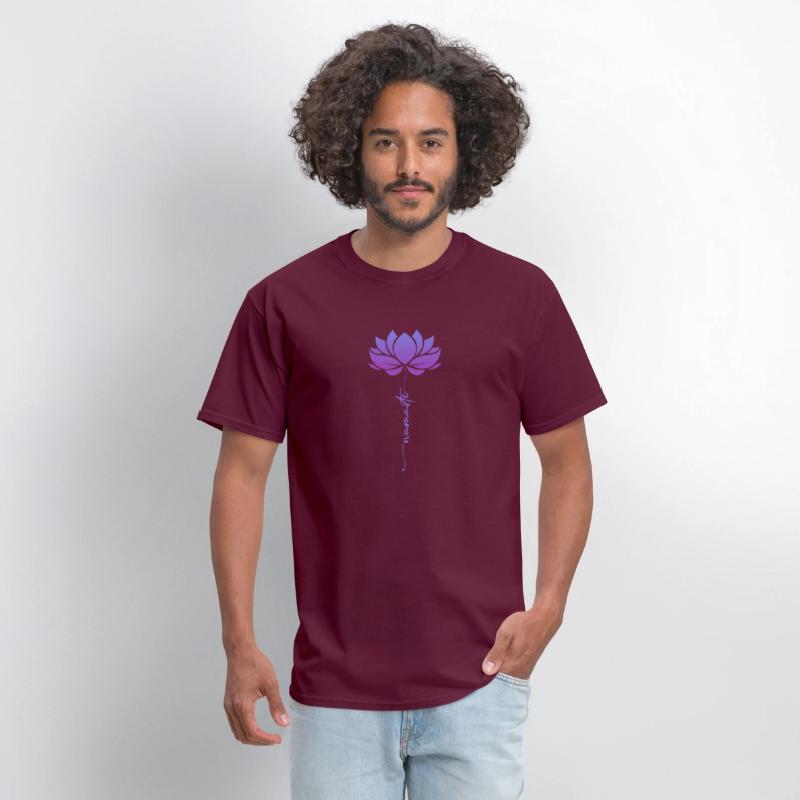 Namaste, Flower Yoga Tee Meditation