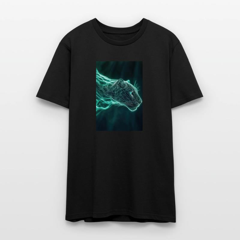 Neon Jaguar Spirit Form