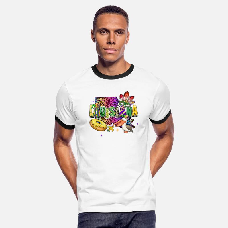 New Orleans Men Women Louisiana Mardi Gras Outfit