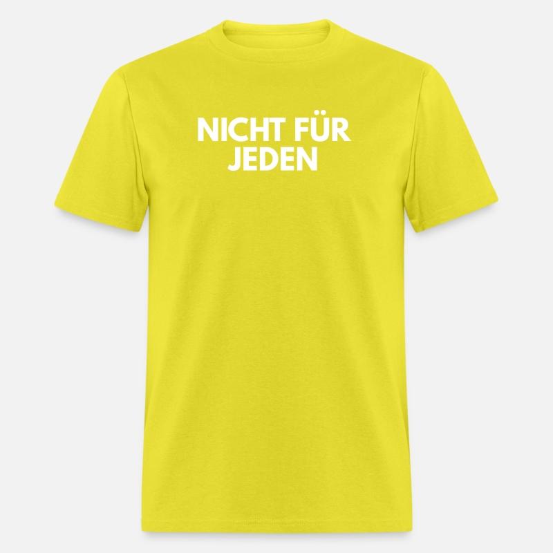 NICHT FÜR JEDEN | Bold German Slogan.