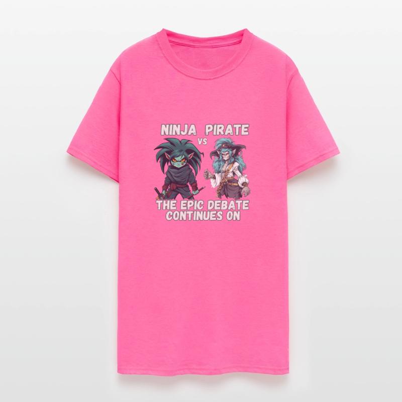 Ninja vs Pirate, Debate