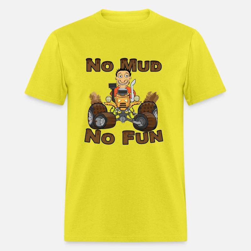 No Mud No Fun Off Road Tractor Orange