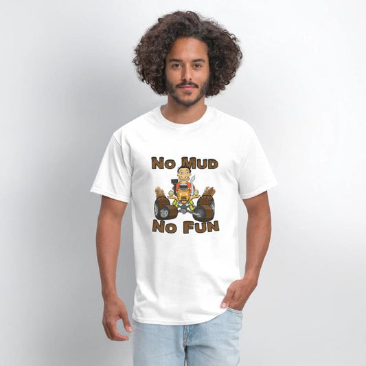 No Mud No Fun Off Road Tractor Orange