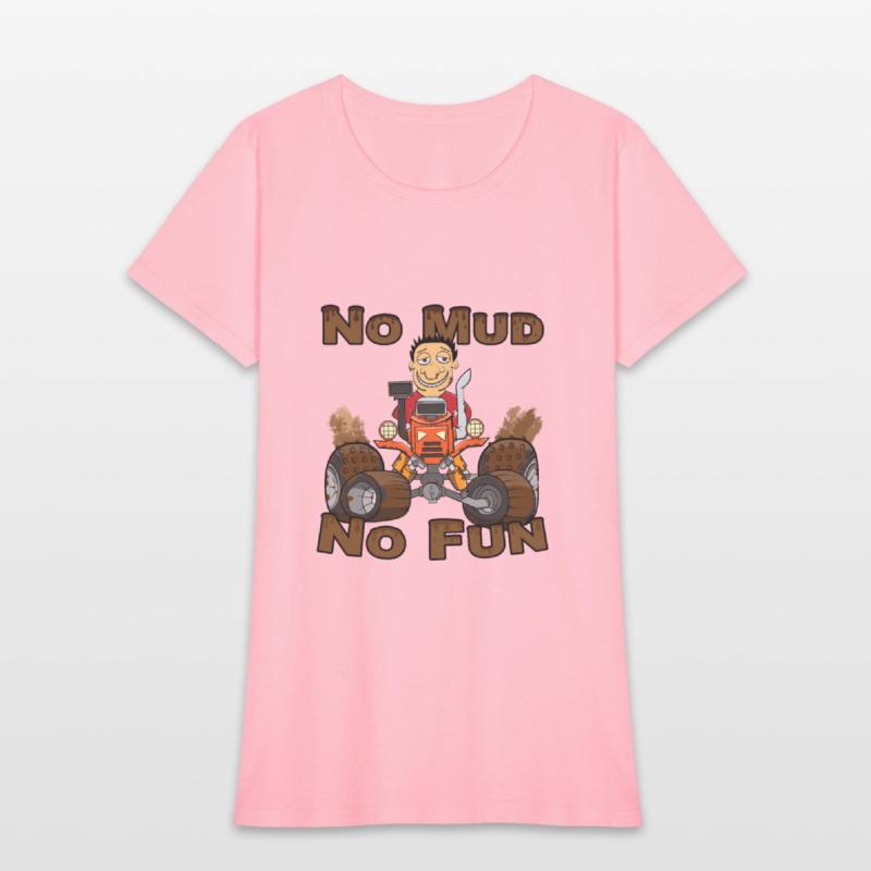 No Mud No Fun Off Road Tractor Red
