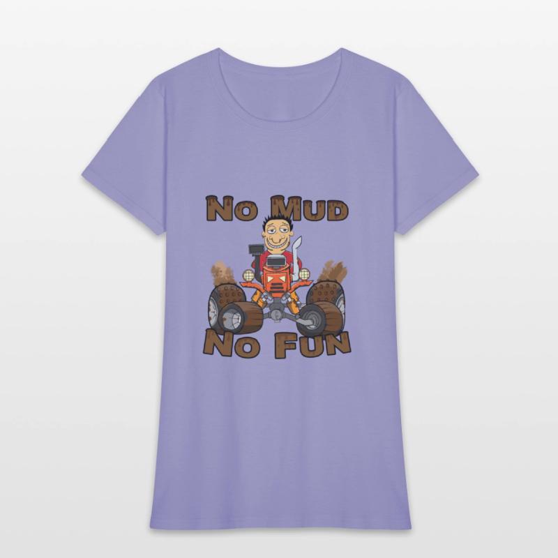 No Mud No Fun Off Road Tractor Red