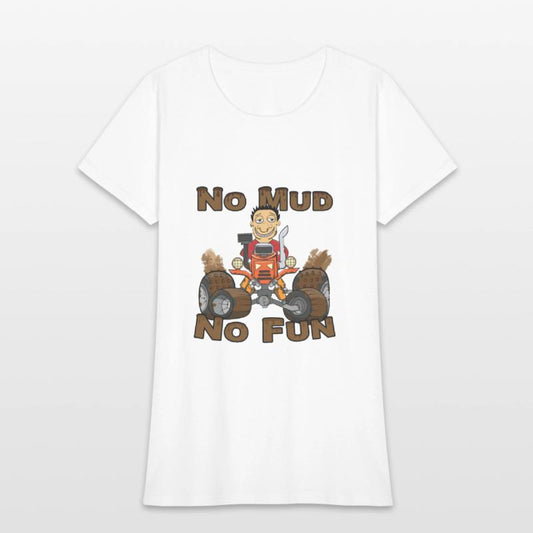 No Mud No Fun Off Road Tractor Red