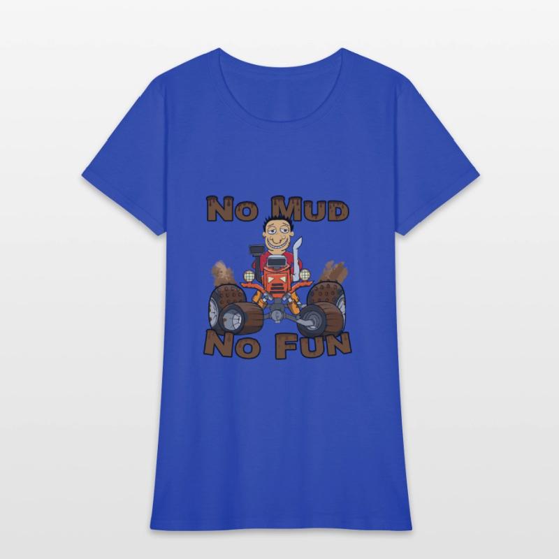 No Mud No Fun Off Road Tractor Red