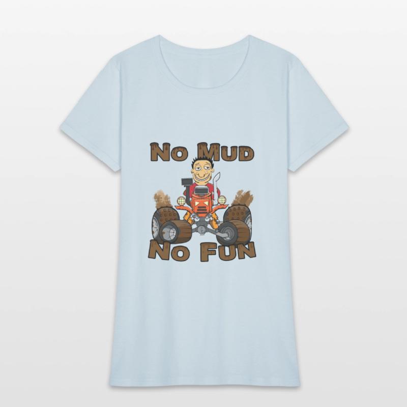 No Mud No Fun Off Road Tractor Red