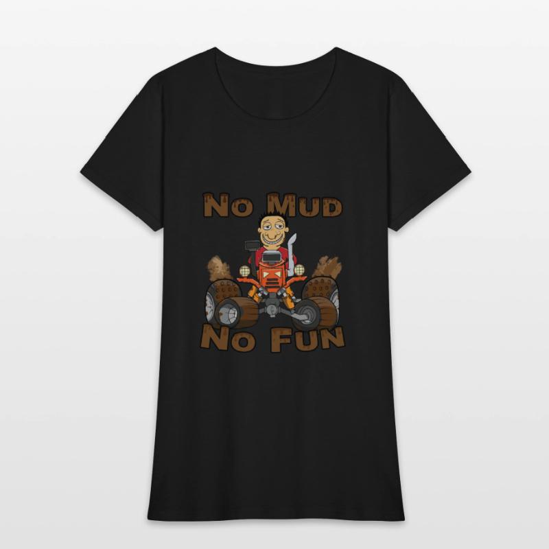 No Mud No Fun Off Road Tractor Red