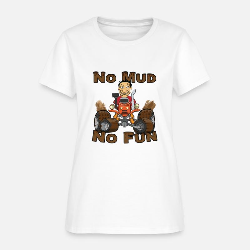 No Mud No Fun Off Road Tractor Red