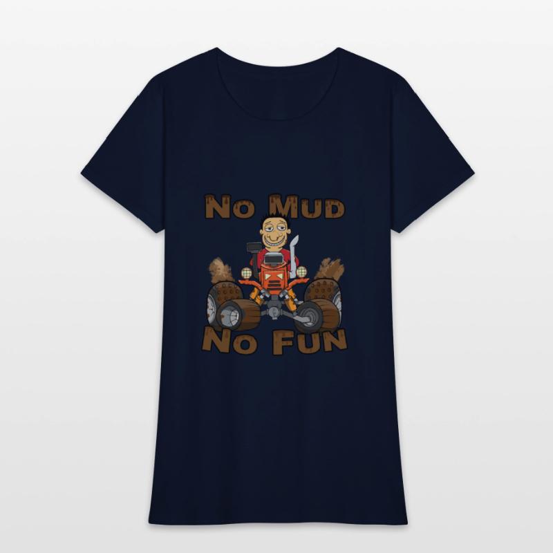 No Mud No Fun Off Road Tractor Red