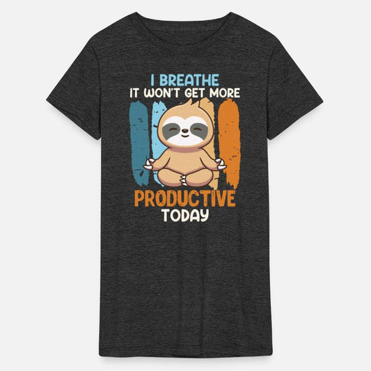 Office Colleague I Breathe Productivity Lazy