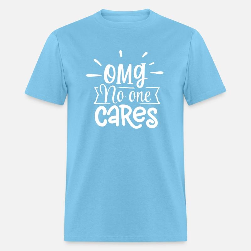 OMG No One Cares red