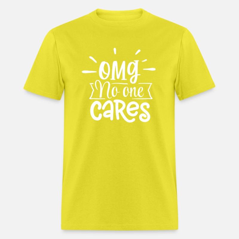 OMG No One Cares red