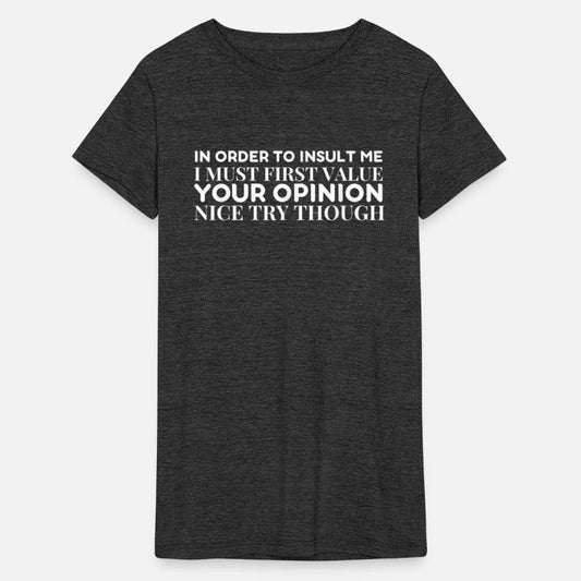 Order Insult First Opinion