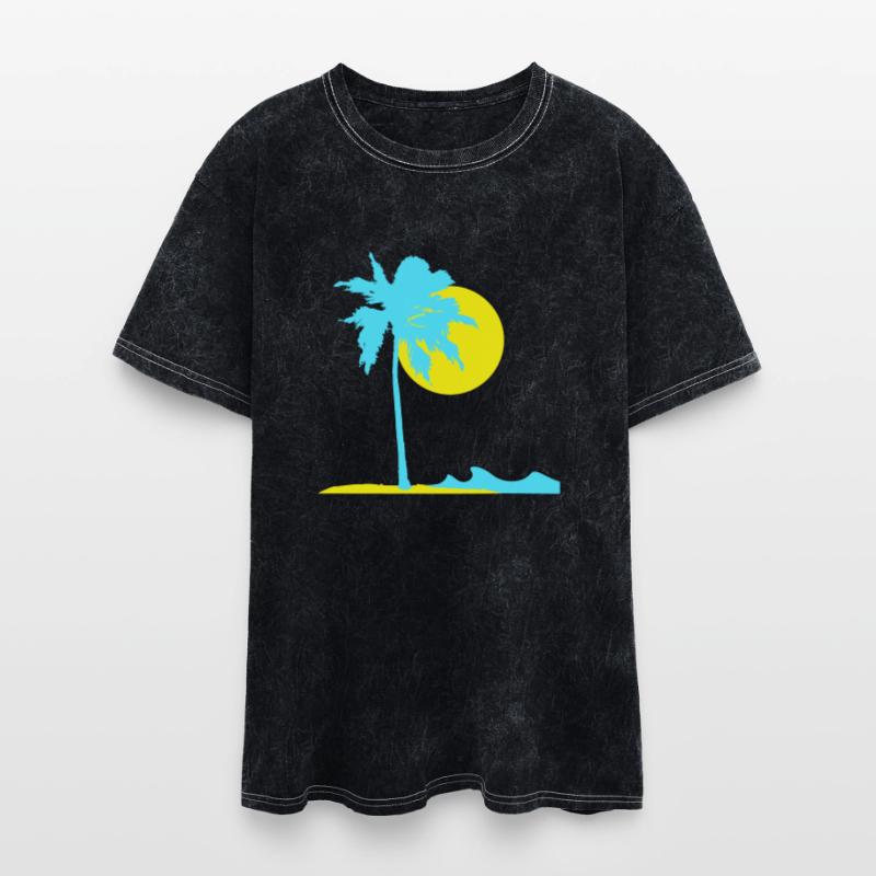 Palm Island Beach Vacation Sun Sea Beautiful Cool