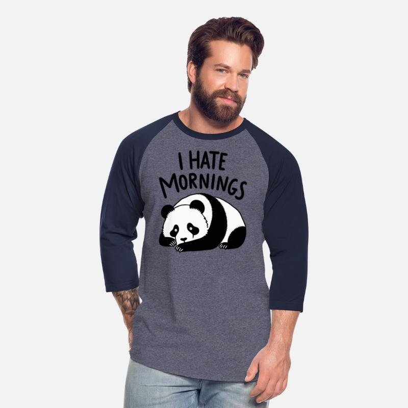 Panda I Hate Mornings Saying