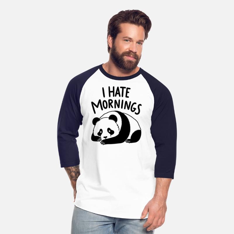 Panda I Hate Mornings Saying