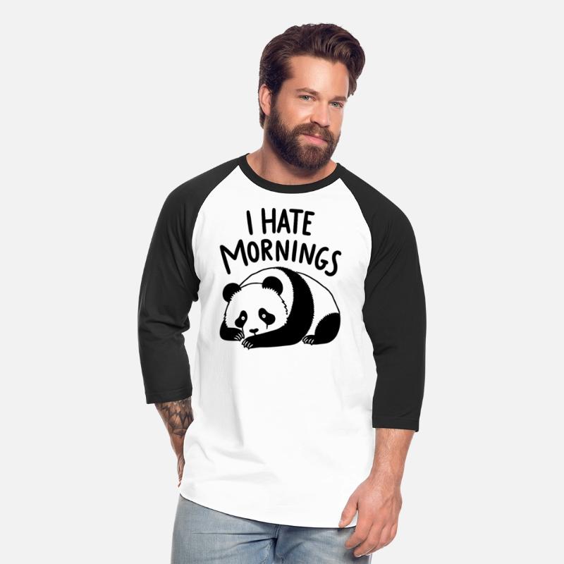 Panda I Hate Mornings Saying