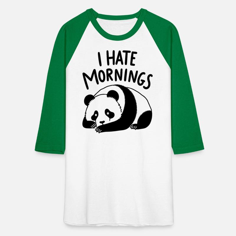 Panda I Hate Mornings Saying