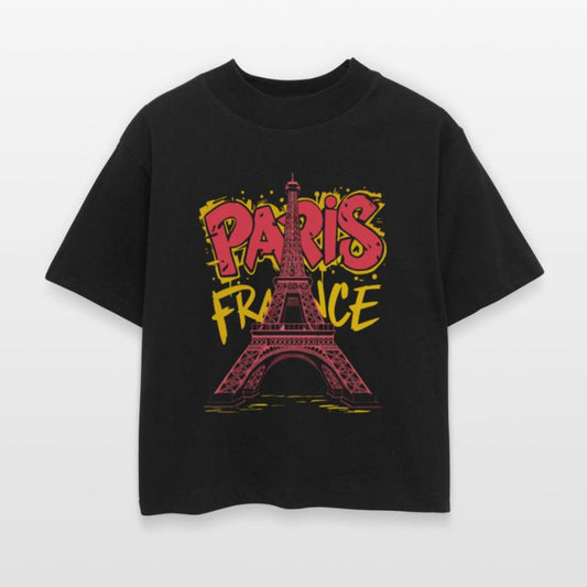 Paris France Souvenir Eiffel Tower Graffiti Art