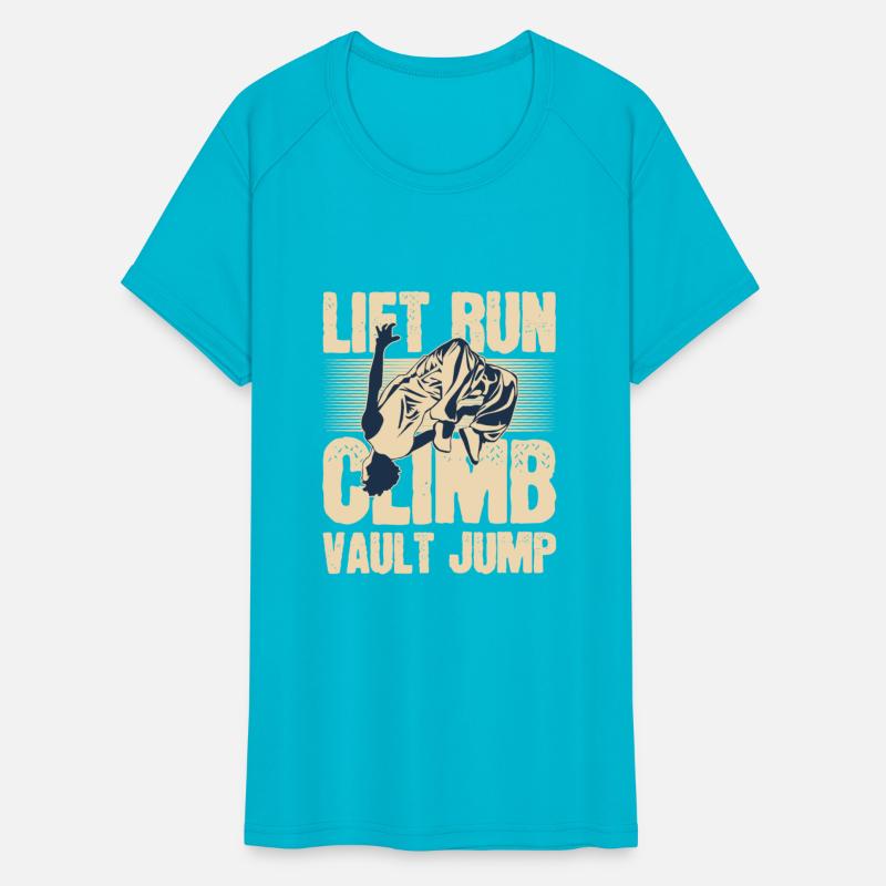 Parkour training, fast, efficient, way, leaping