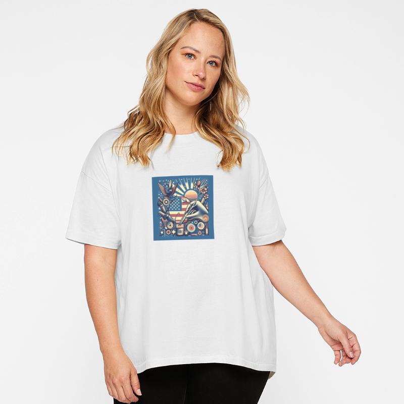 Patriotic Artistic Tattoo Style