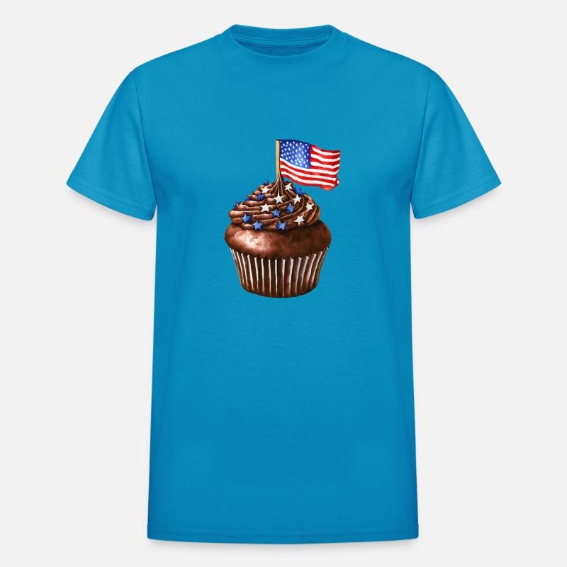 Patriotic Cup Cake - USA Independence 4th of July
